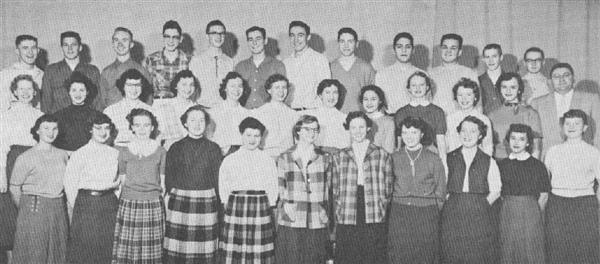 1955 Honor Society 